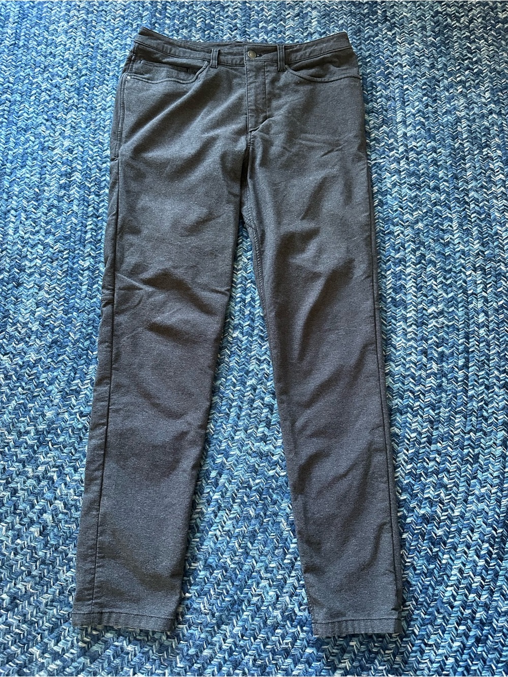 Lululemon Men’s ABC Tech Canvas Slim Pant 32 x 32 Gray